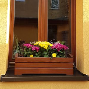 Dřevěné truhlíky na okna - informace