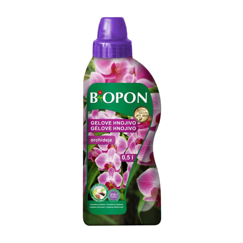 Gelové hnojivo na orchideje, Bopon 500 ml